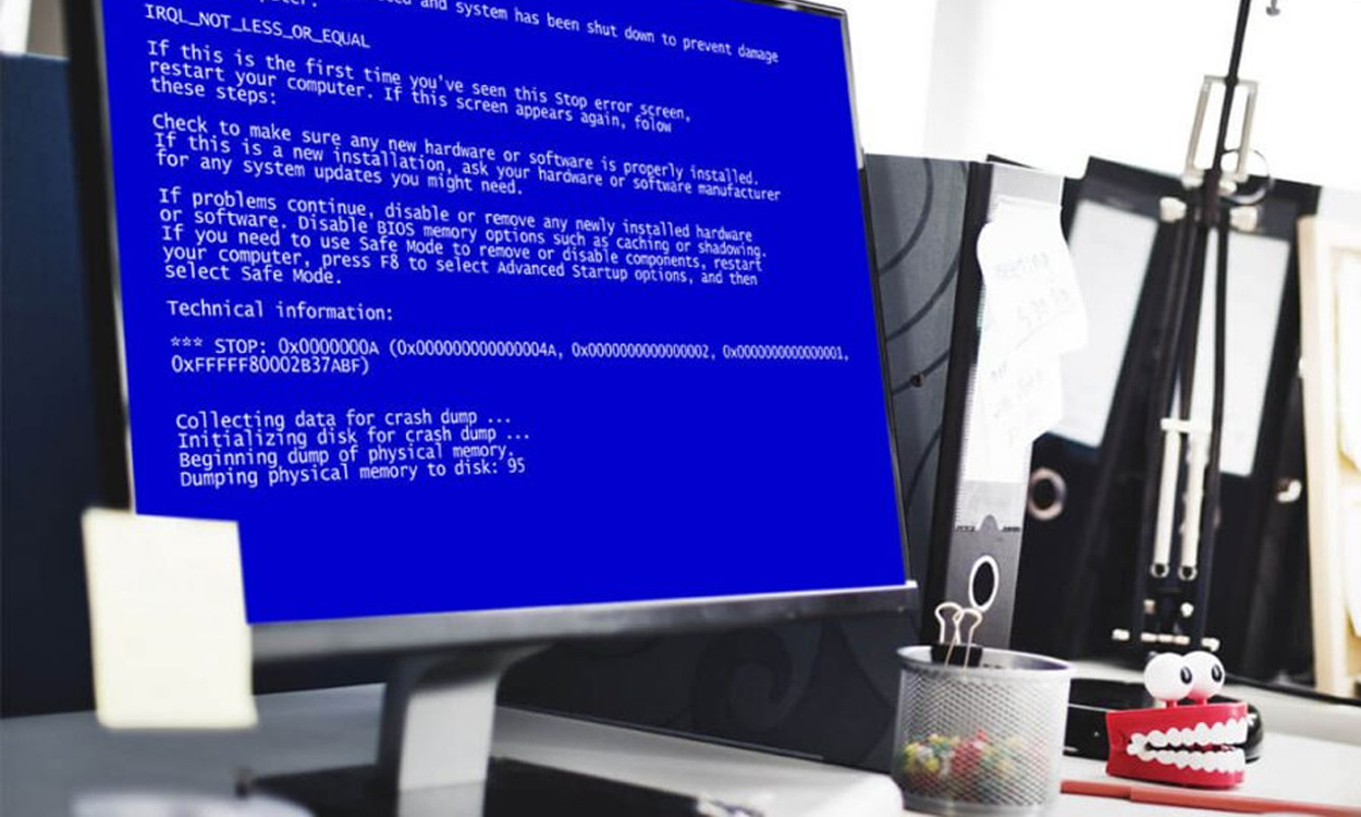 Tips Komputer Blue Screen Dan Cara Mengatasinya